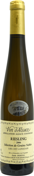 Riesling Langgass Sélection de Grains Nobles
